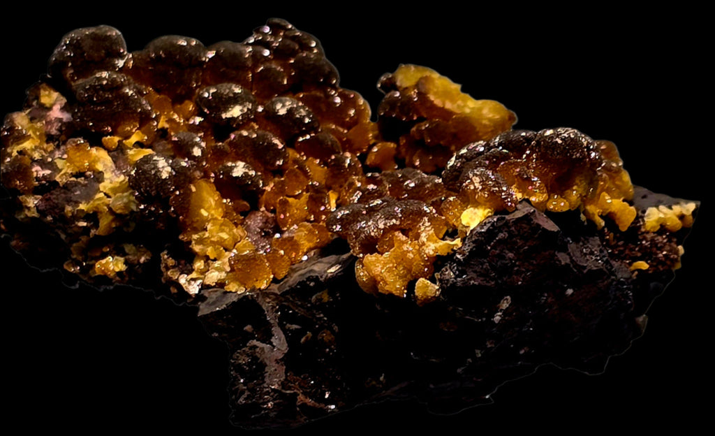 MIMETITE on LIMONITE (cabinet)