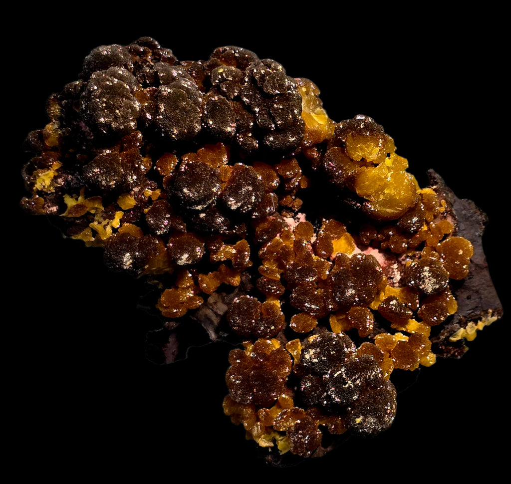 MIMETITE on LIMONITE (cabinet)