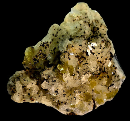 SIDERITE on DOLOMITE