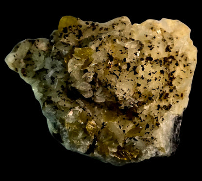 SIDERITE on DOLOMITE