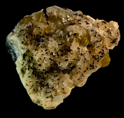 SIDERITE on DOLOMITE