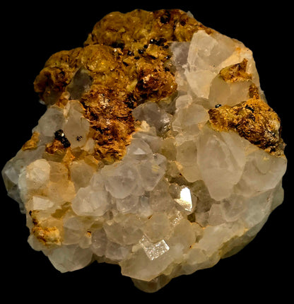 TOPAZ (colorless) on MUSCOVITE