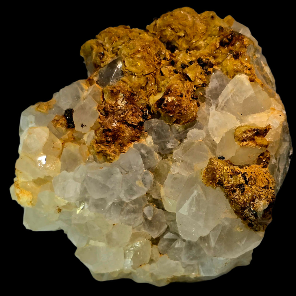 TOPAZ (colorless) on MUSCOVITE (cabinet)