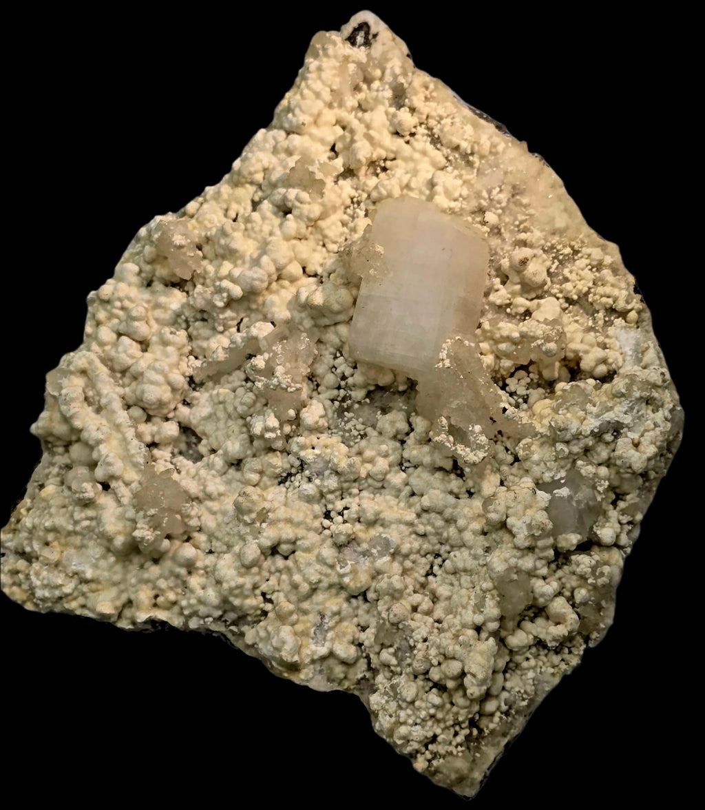 APOPHILLITE with STILBITE