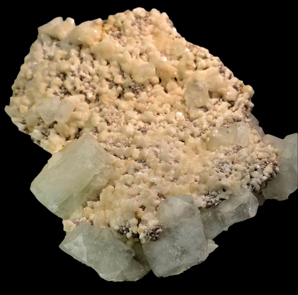 APOPHILLITE with STILBITE (large cabinet)