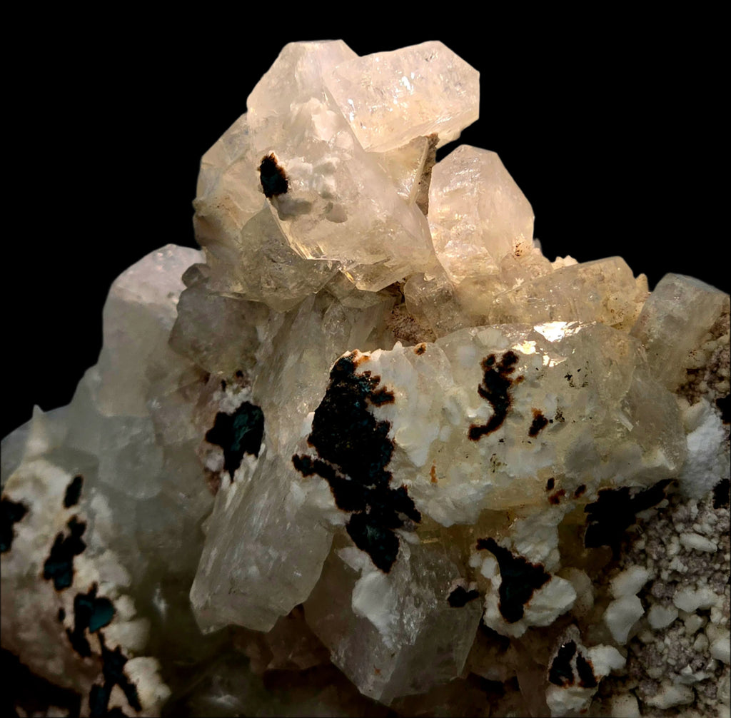 APOPHILLITE with STILBITE (large cabinet)