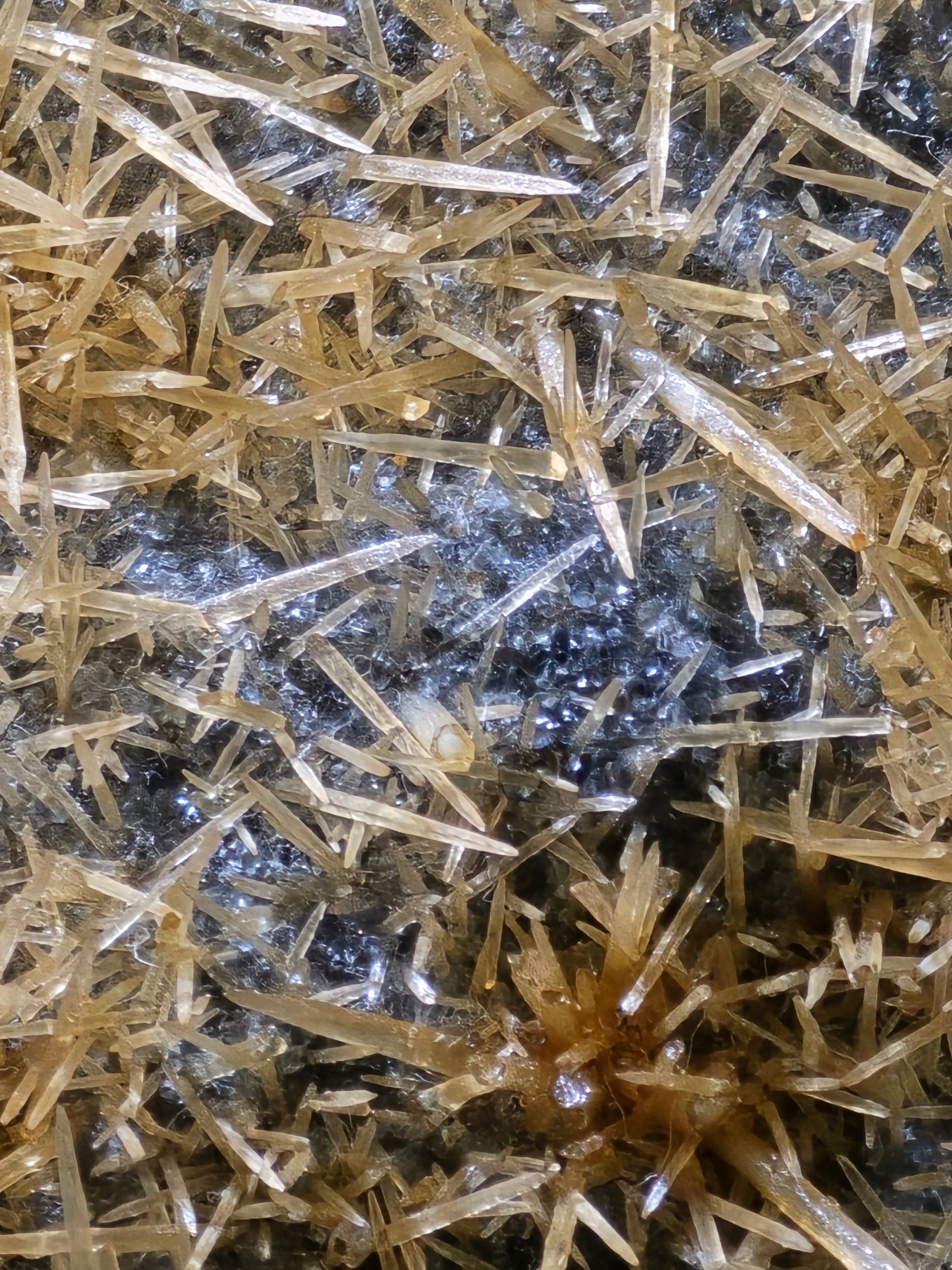 FERROAN CALCITE with CHABACITE-Ca