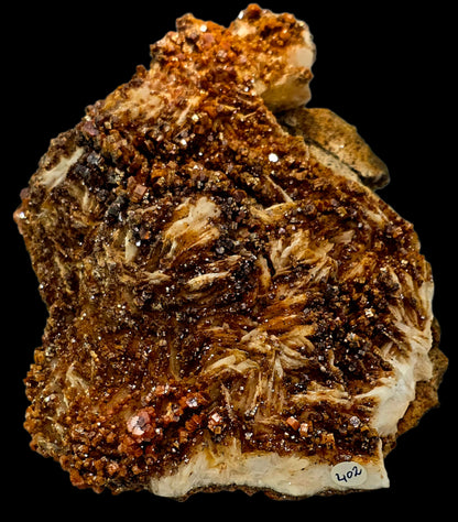 VANADINITE on BARITE (large cabinet)