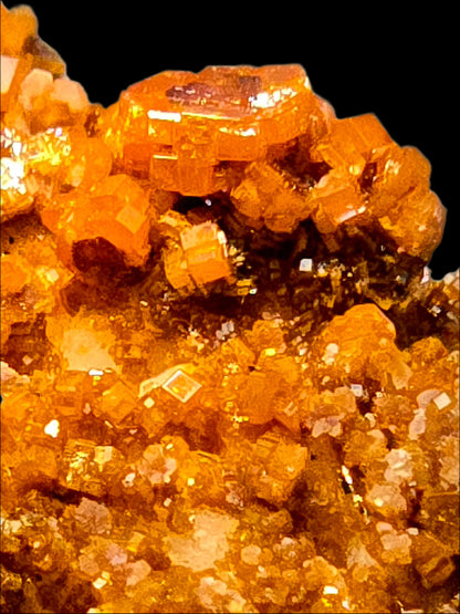 VANADINITE on BARITE (large cabinet)