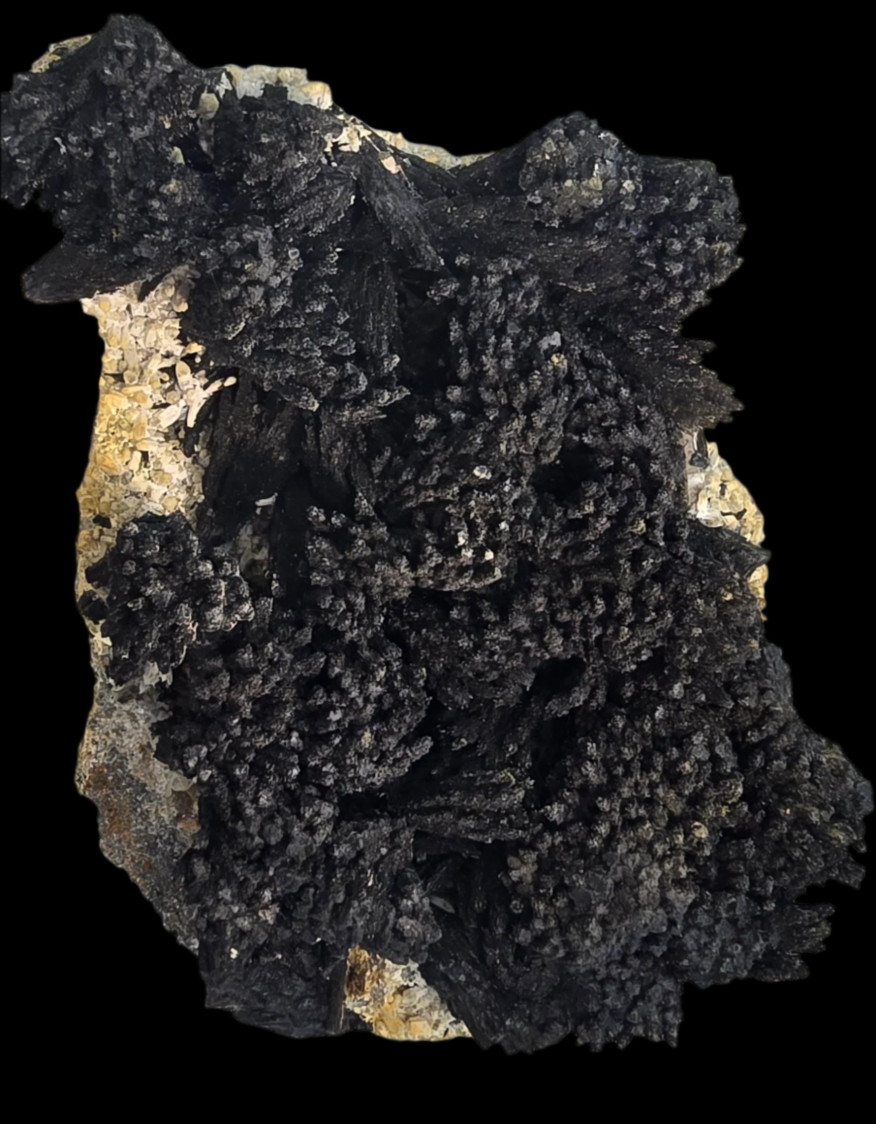GOETHITE and QUARTZ (large cabinet)