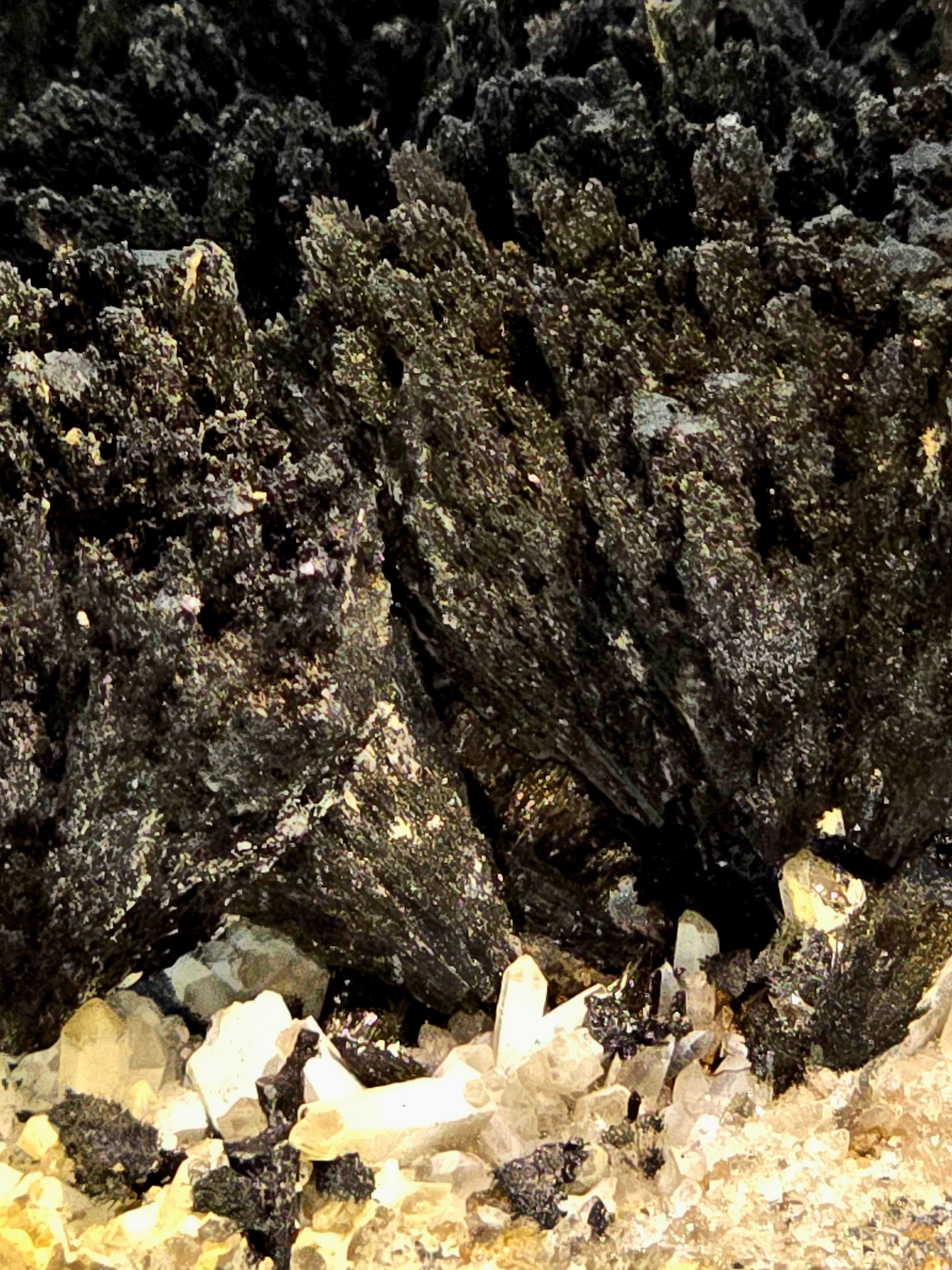 GOETHITE and QUARTZ (large cabinet)