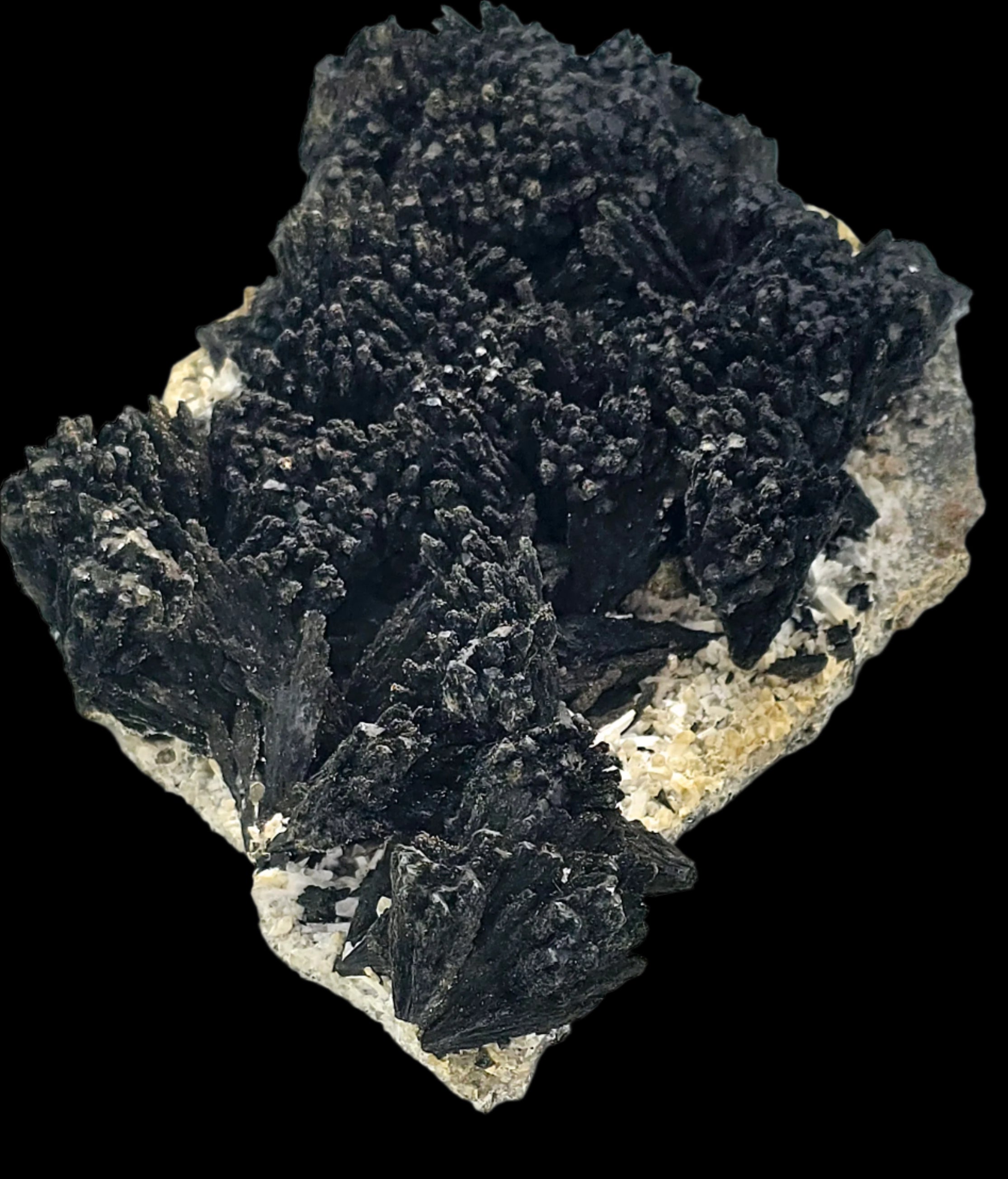 GOETHITE and QUARTZ (large cabinet)
