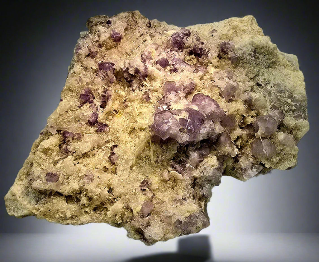 FLUORITE on QUARTZ large cabinet