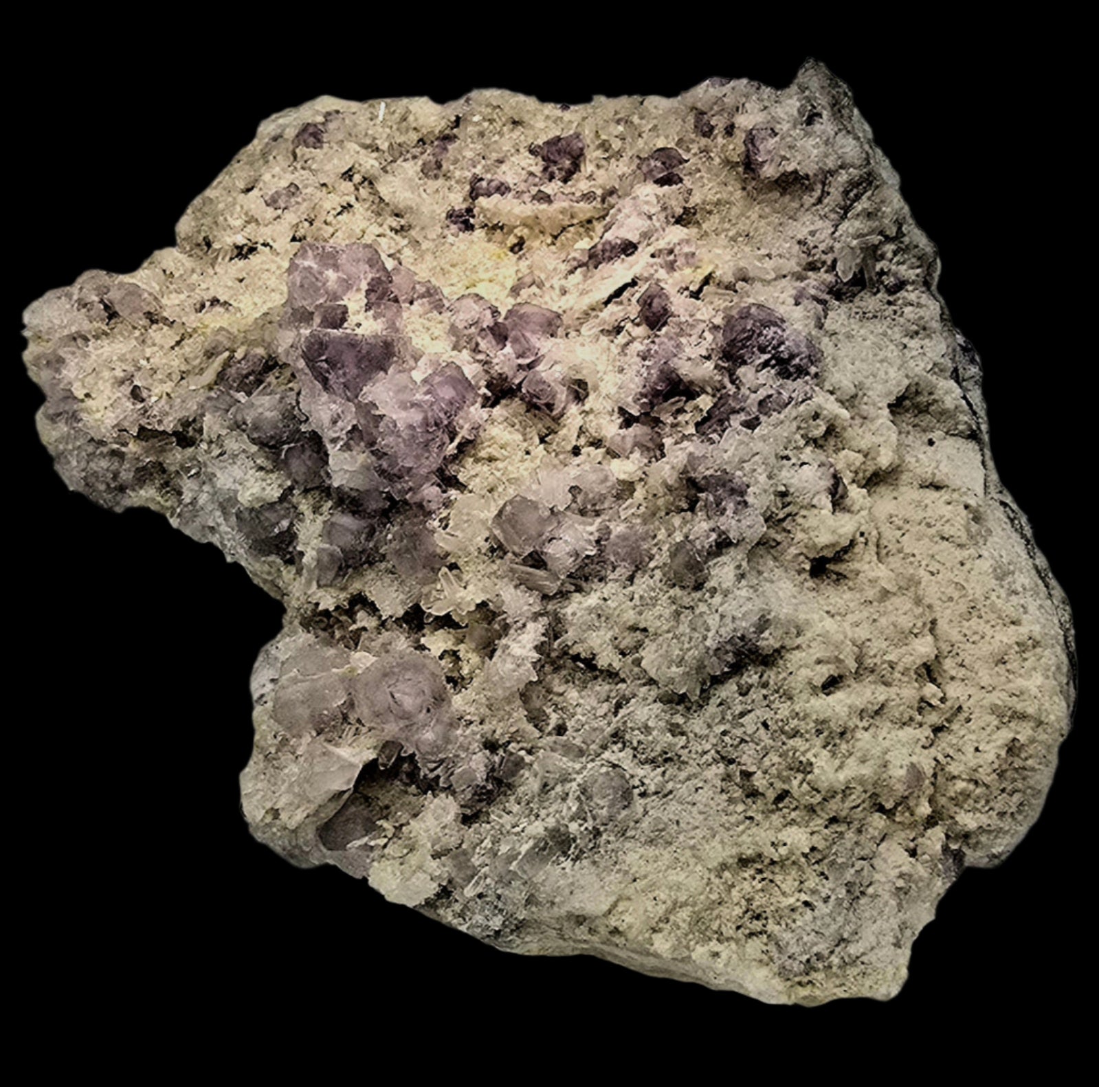 FLUORITE on QUARTZ large cabinet