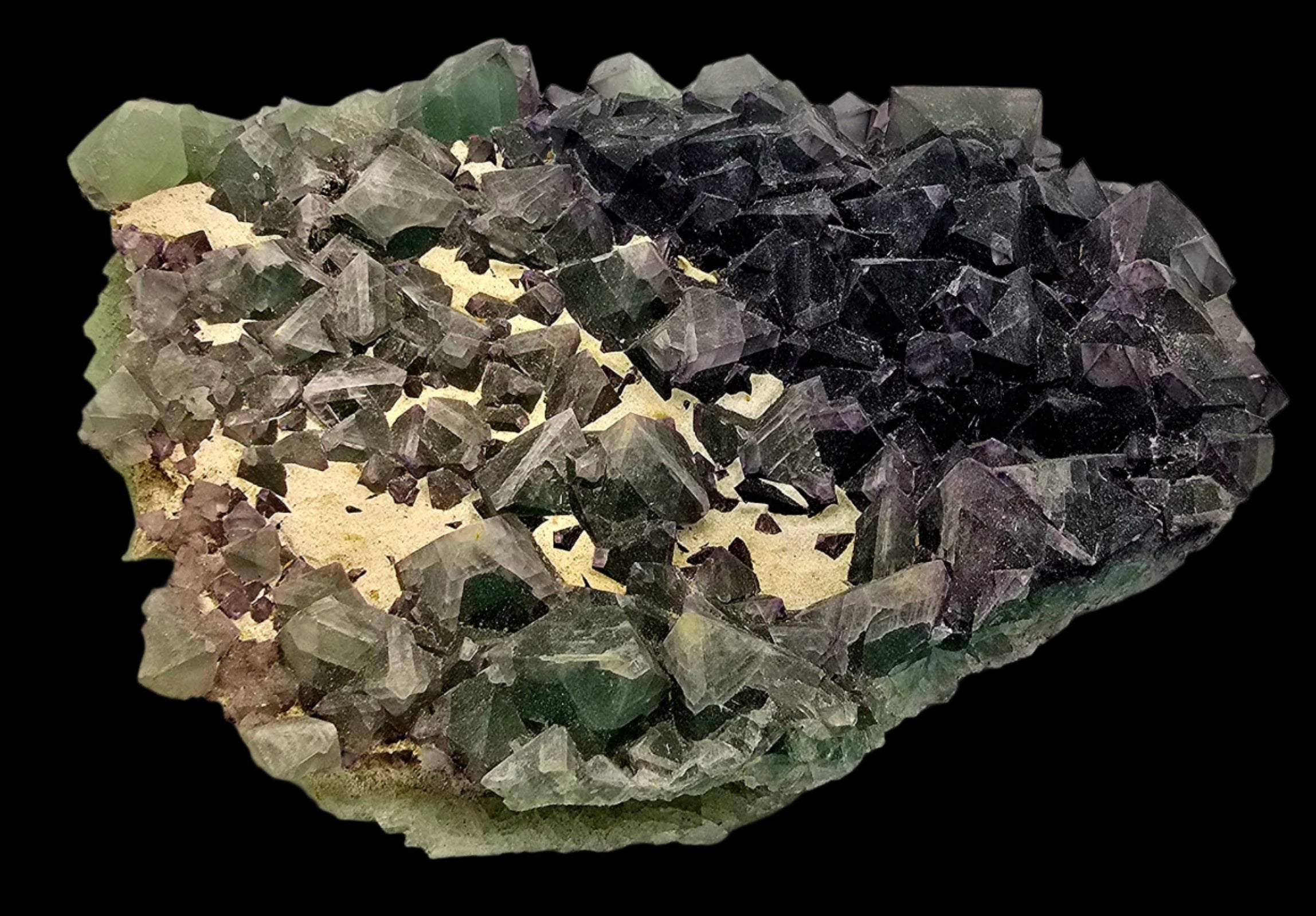 FLUORITE bi-color  (large cabinet)