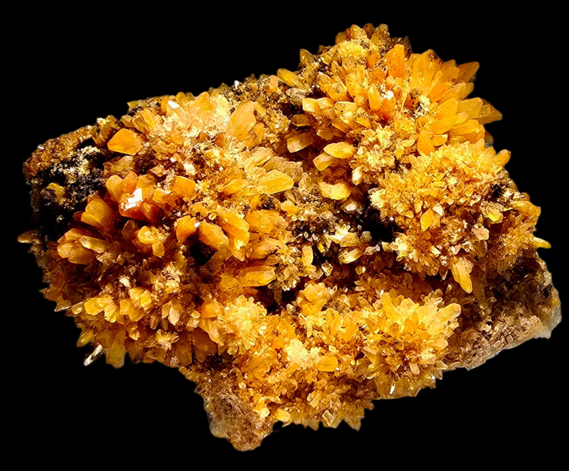 CREEDITE, FLUORITE and CHALCOPYRITE (most likely) (large cabinet)