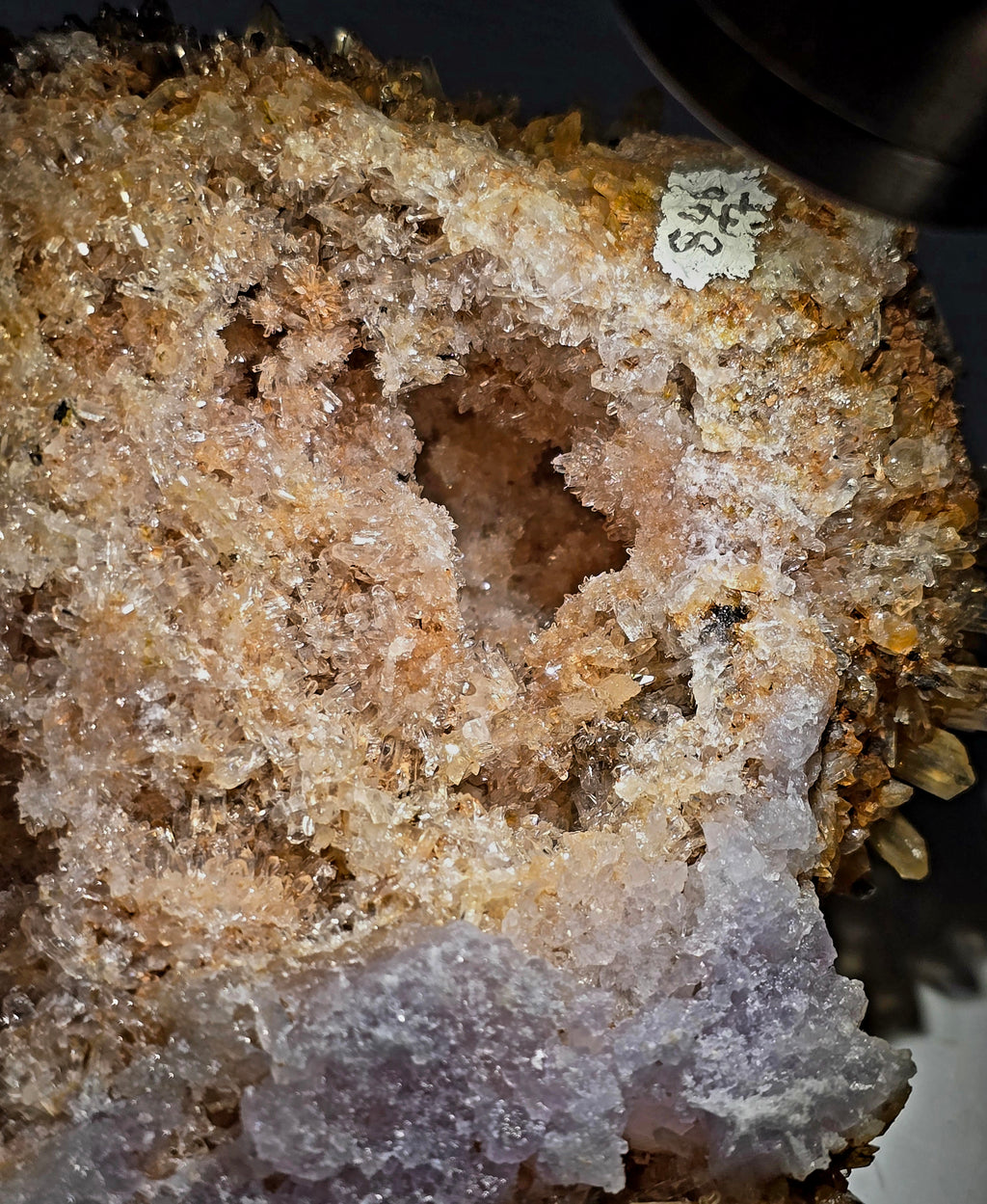 CREEDITE, FLUORITE and CHALCOPYRITE (most likely) (large cabinet)