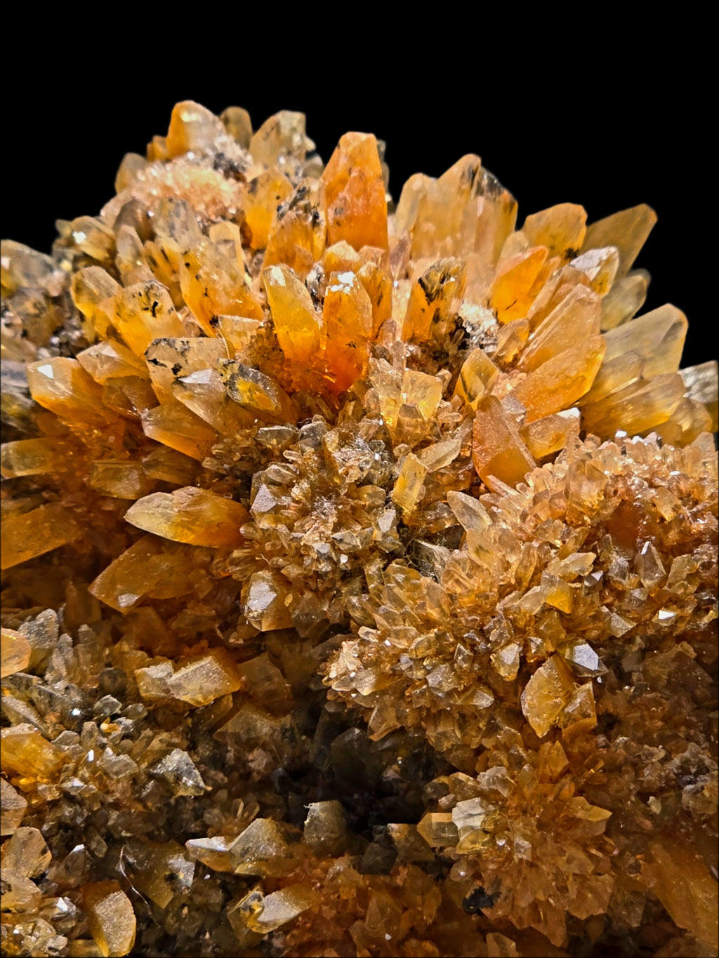 CREEDITE, FLUORITE and CHALCOPYRITE (most likely) (large cabinet)