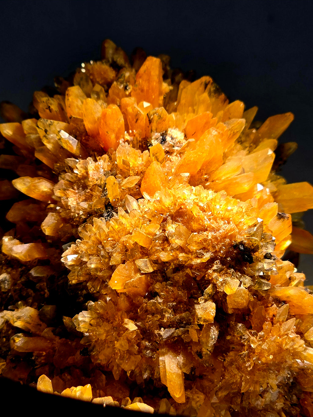 CREEDITE, FLUORITE and CHALCOPYRITE (most likely) (large cabinet)