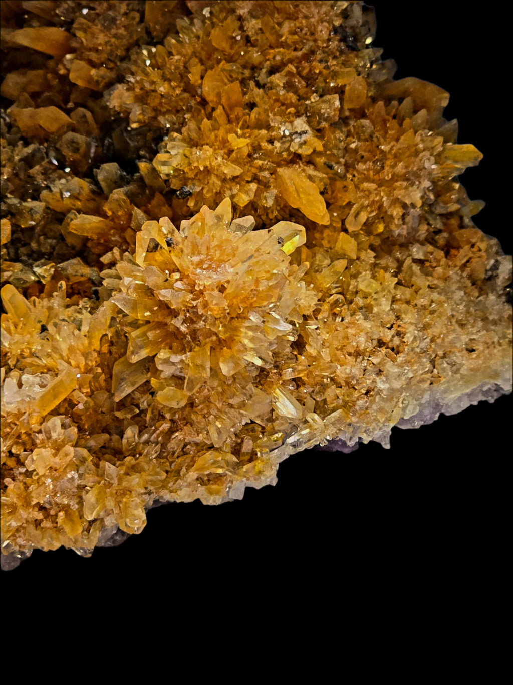 CREEDITE, FLUORITE and CHALCOPYRITE (most likely) (large cabinet)