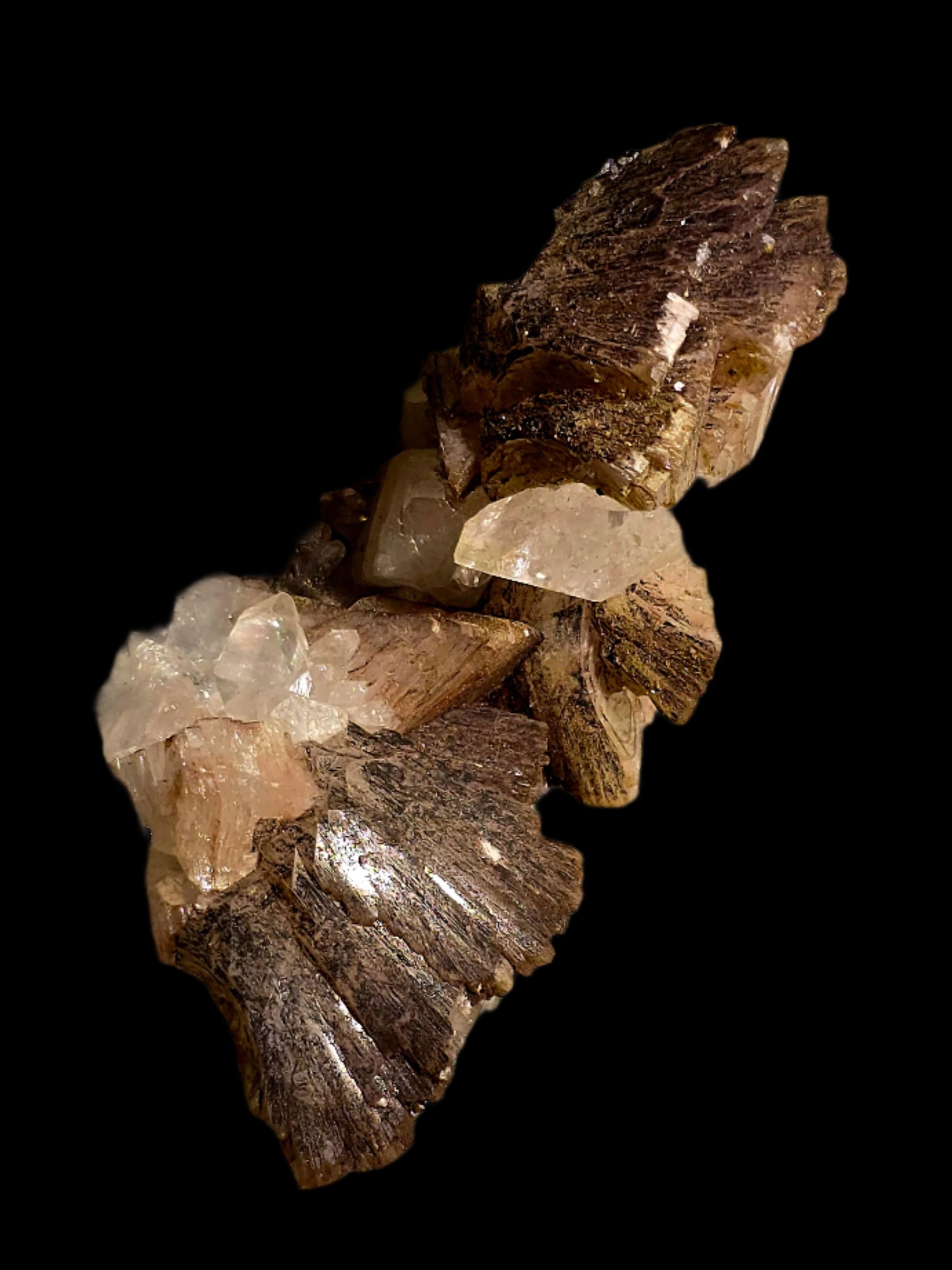 STILBITE with APOPHILLITE (LARGE CABINET)