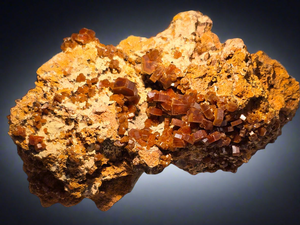 VANADINITE, MIBLADEN MOROCCO (large cabinet)
