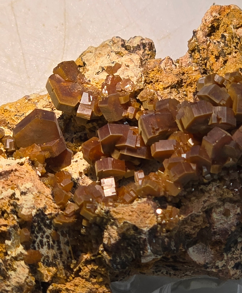 VANADINITE, MIBLADEN MOROCCO (large cabinet)