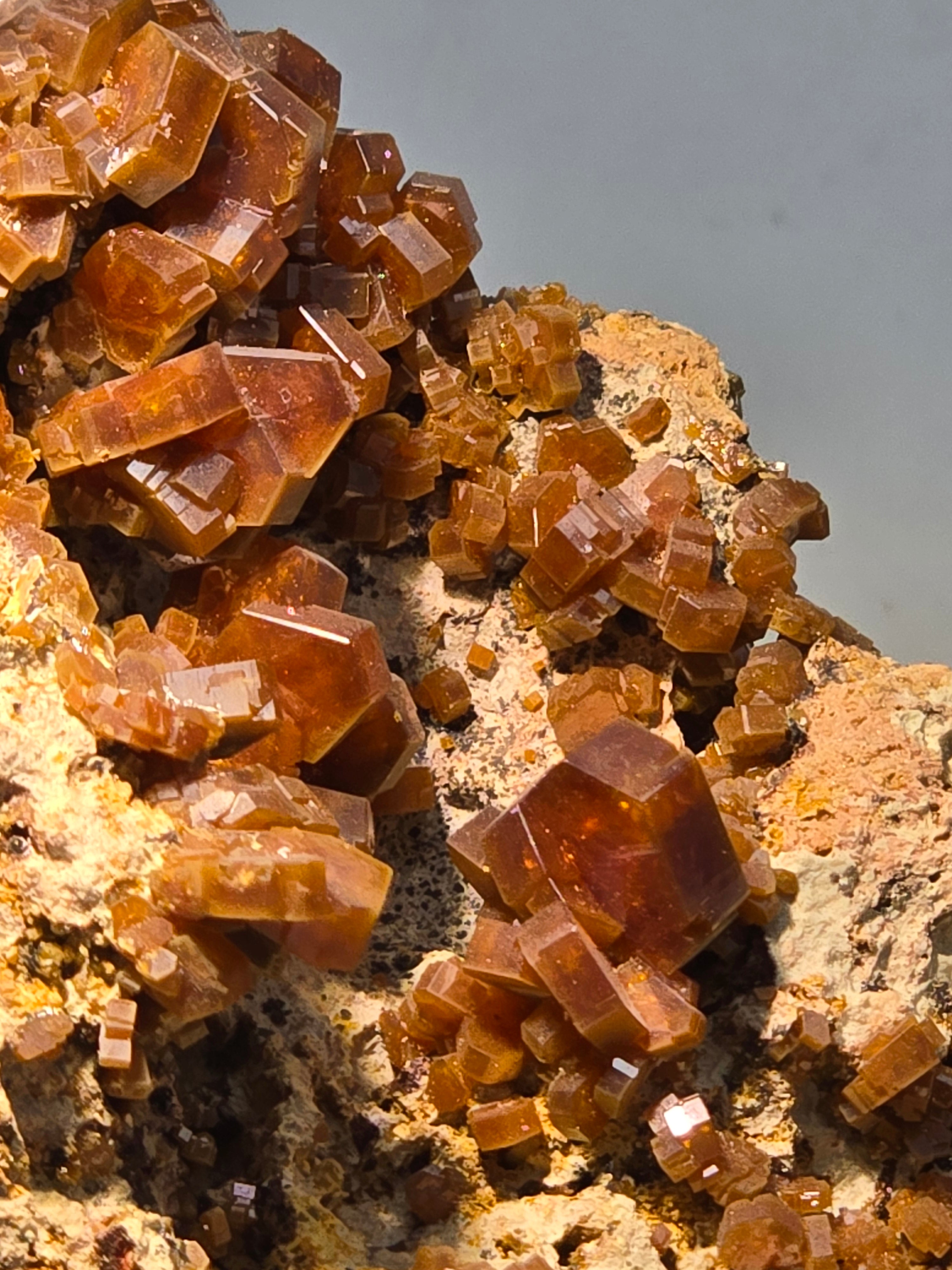 VANADINITE, MIBLADEN MOROCCO (large cabinet)