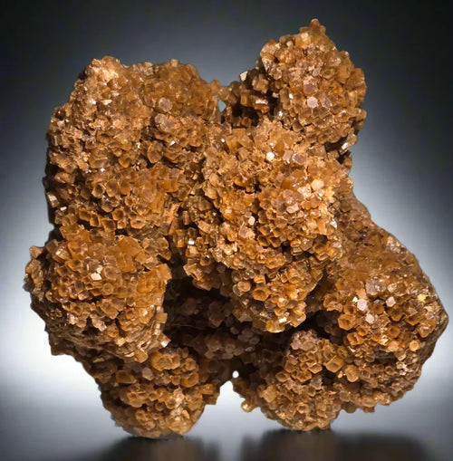 Hematite crystals from Minas Gerais, Brazil - rich brown, sparkling mineral specimen for collectors