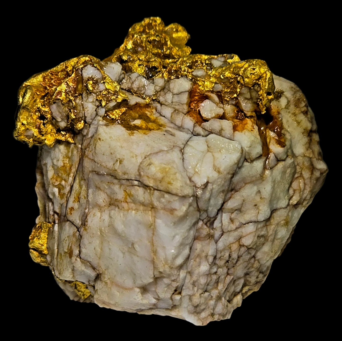 GOLD in QUARTZ (28.65 grams of gold)