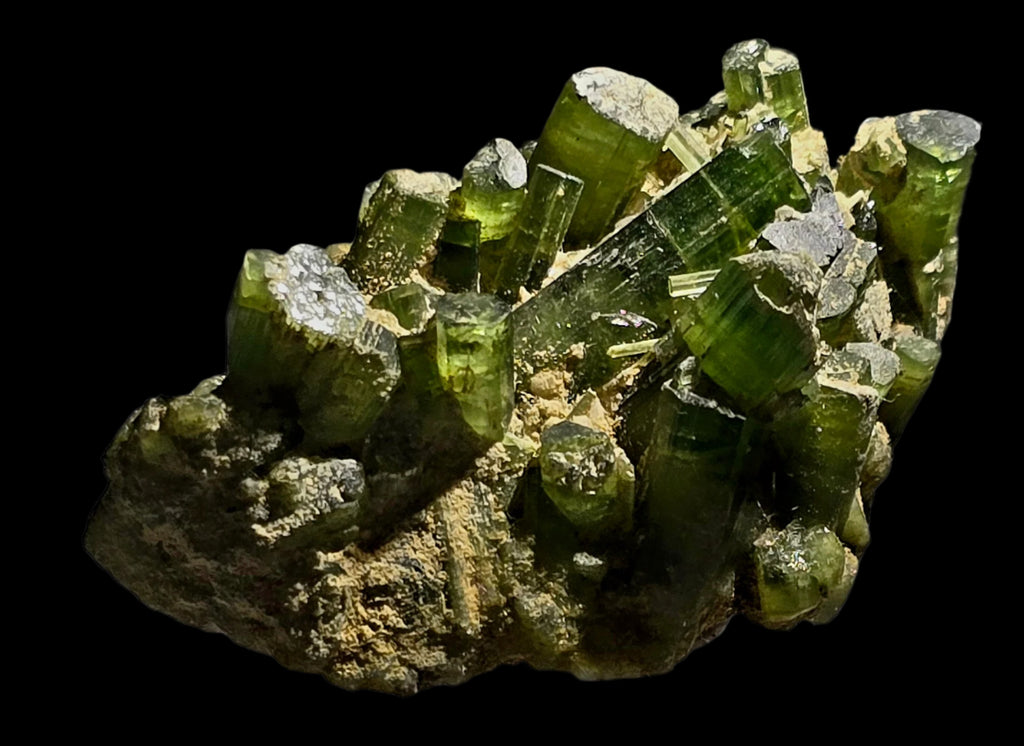 TOURMALINE CLUSTER GREEN (miniature)