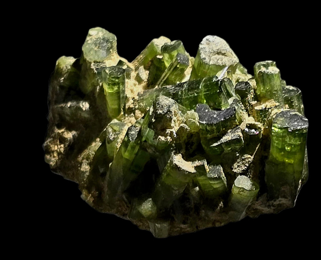 TOURMALINE CLUSTER GREEN (miniature)