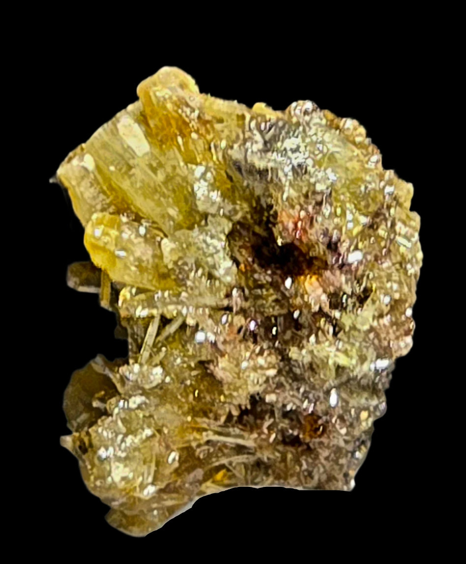 VOLBORTHITE on BARYTE and GYPSUM