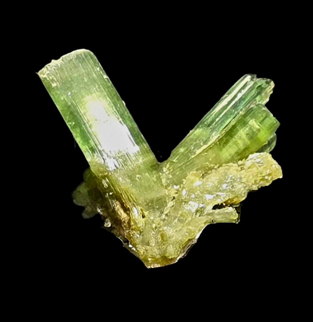 TOURMALINE CLUSTER GREEN (miniature)