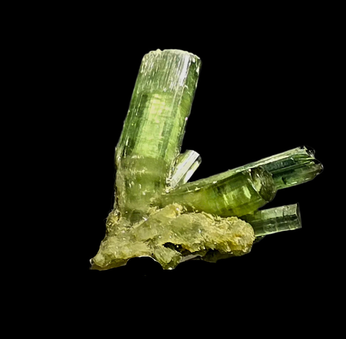 TOURMALINE CLUSTER GREEN (miniature)