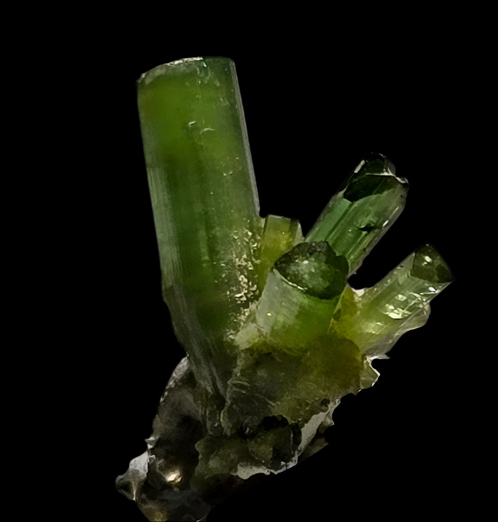 TOURMALINE CLUSTER GREEN (miniature)