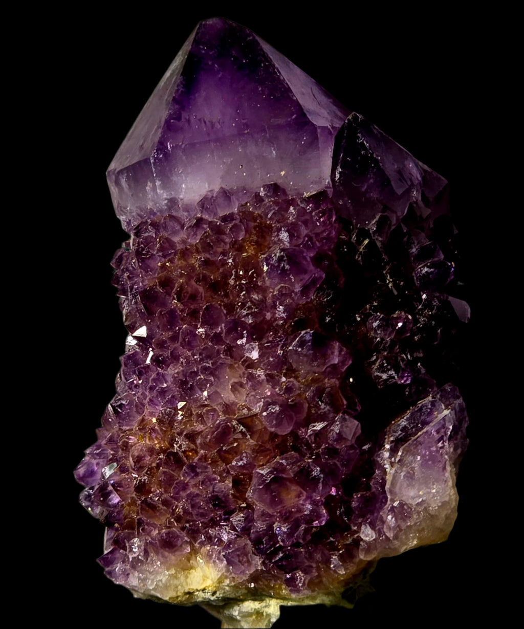 QUARTZ, Amethyst, Cactus (miniature)