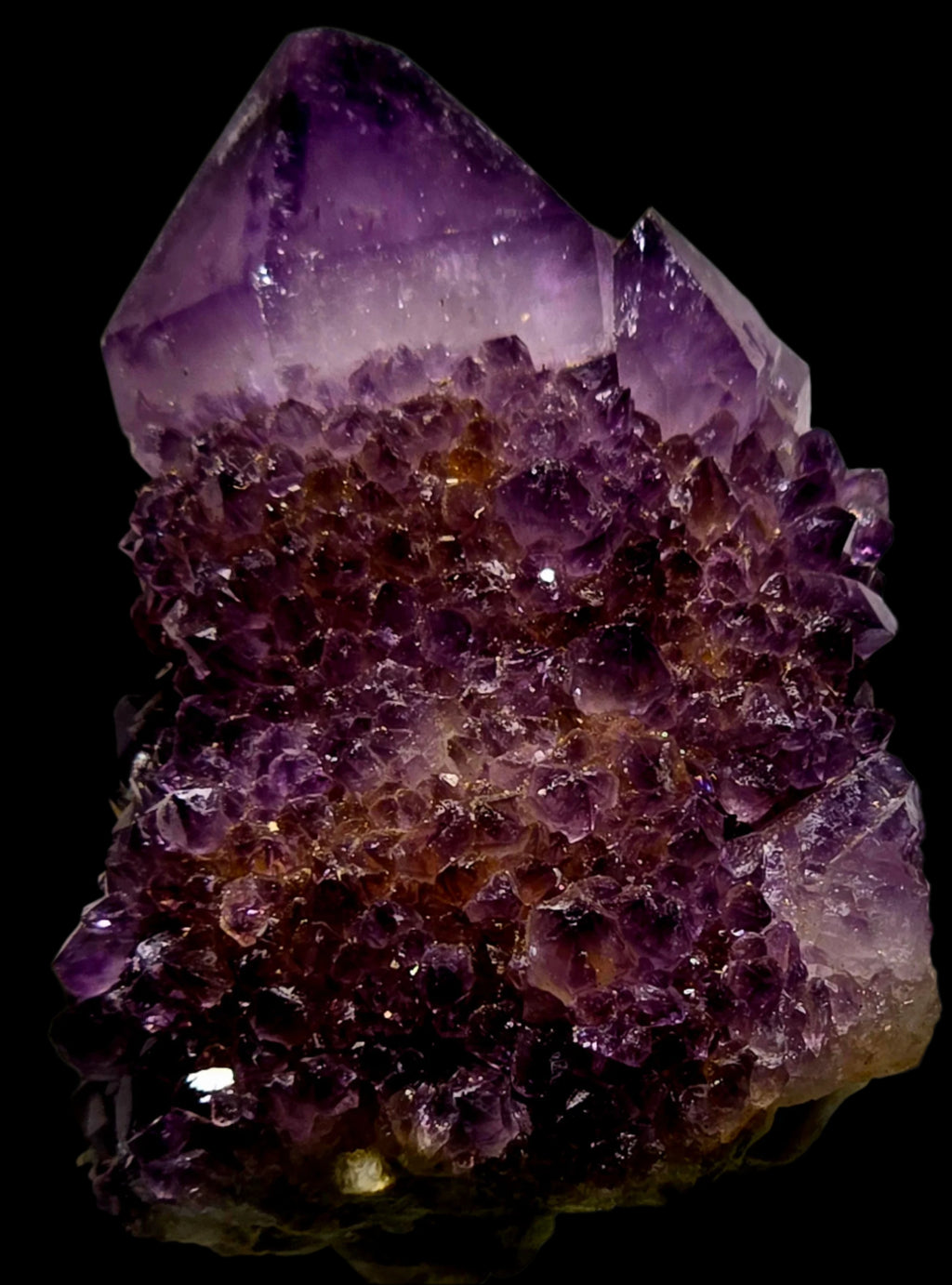 QUARTZ, Amethyst, Cactus (miniature)
