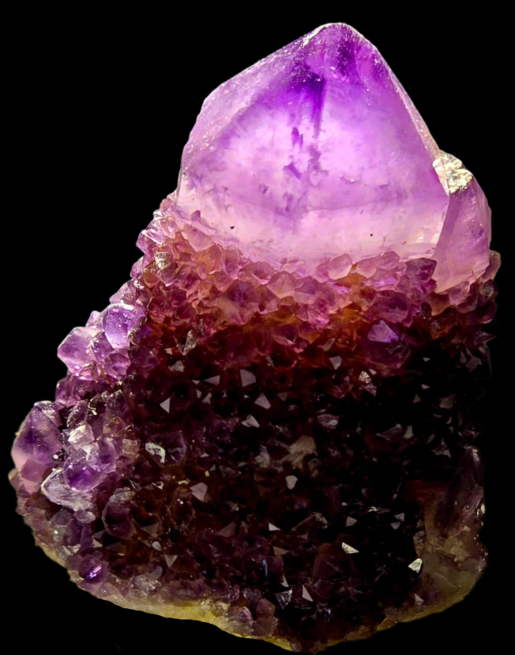 QUARTZ, Amethyst, Cactus (miniature)