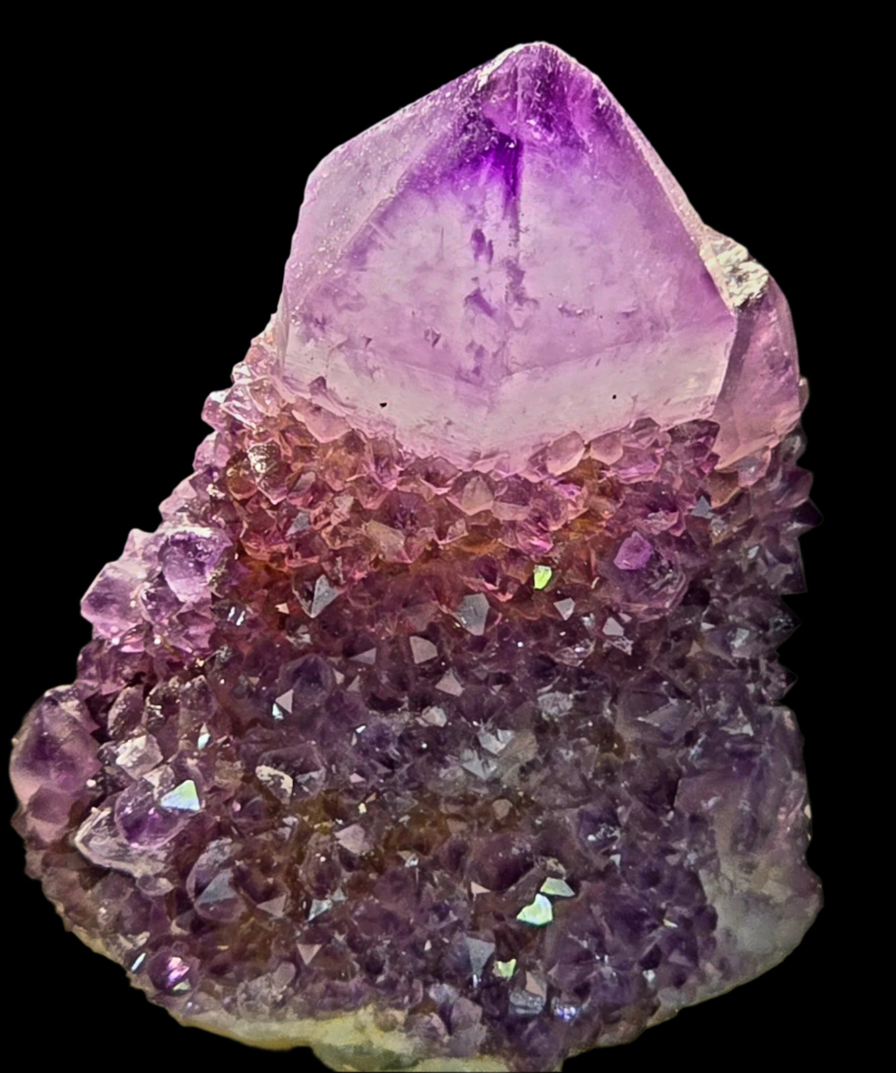 QUARTZ, Amethyst, Cactus (miniature)