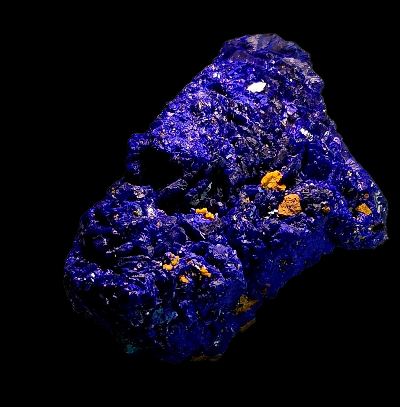 AZURITE with MALACHITE (miniature)
