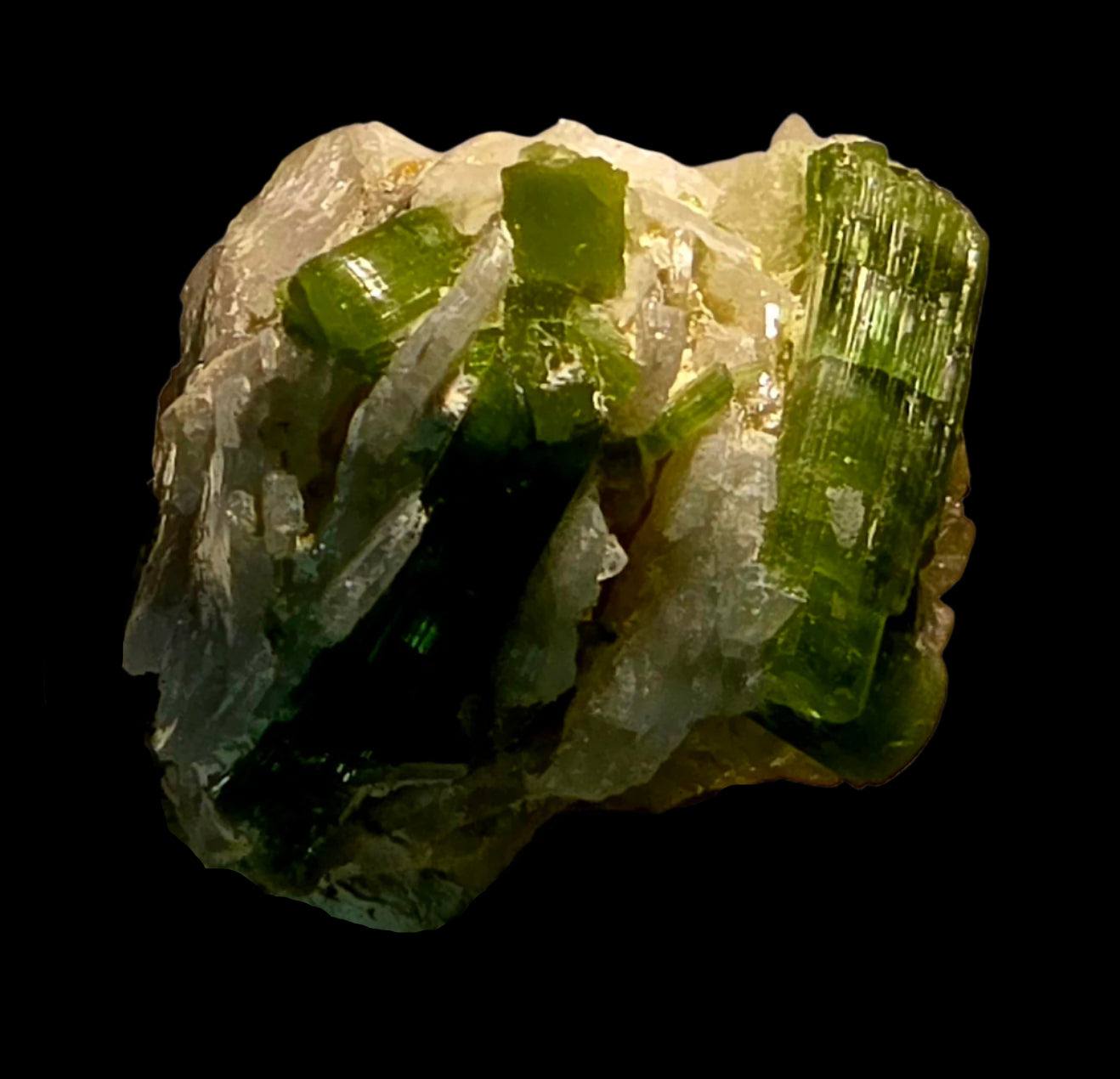 TOURMALINE on QUARTZ (thumbnail)