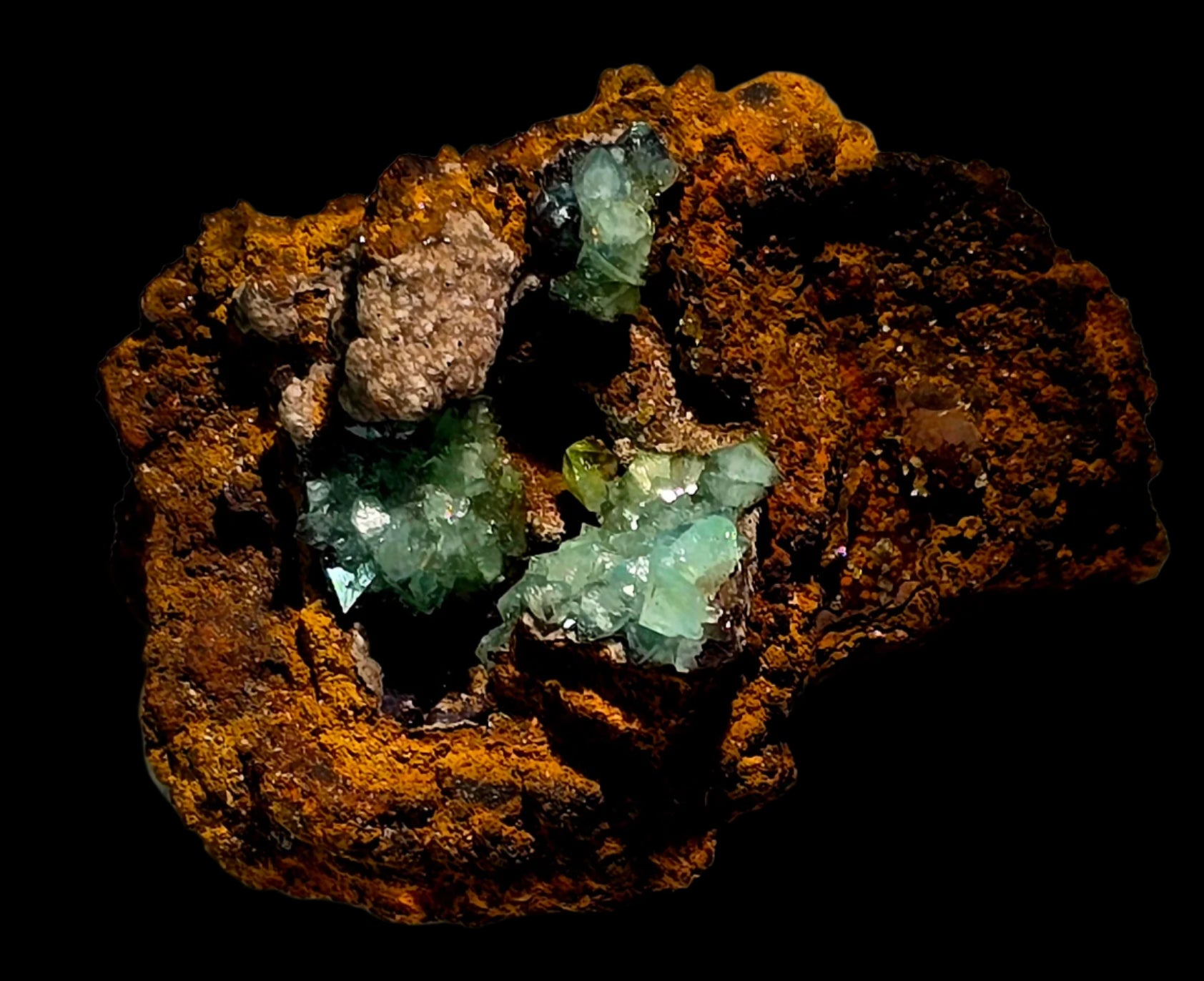ADAMITE VARIETY CUPROADAMITE (miniature)