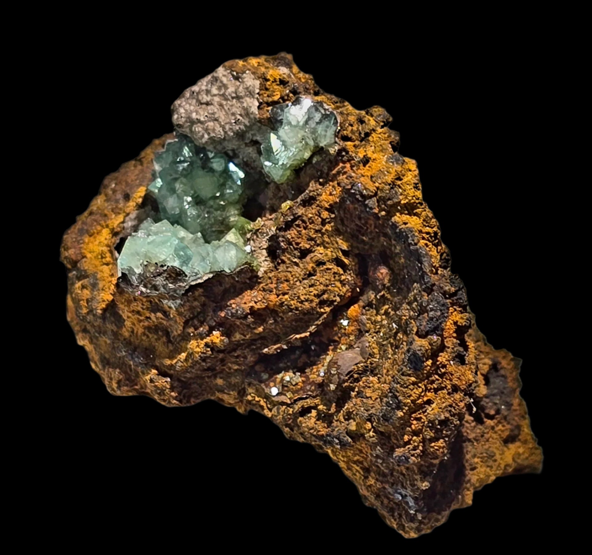 ADAMITE VARIETY CUPROADAMITE (miniature)