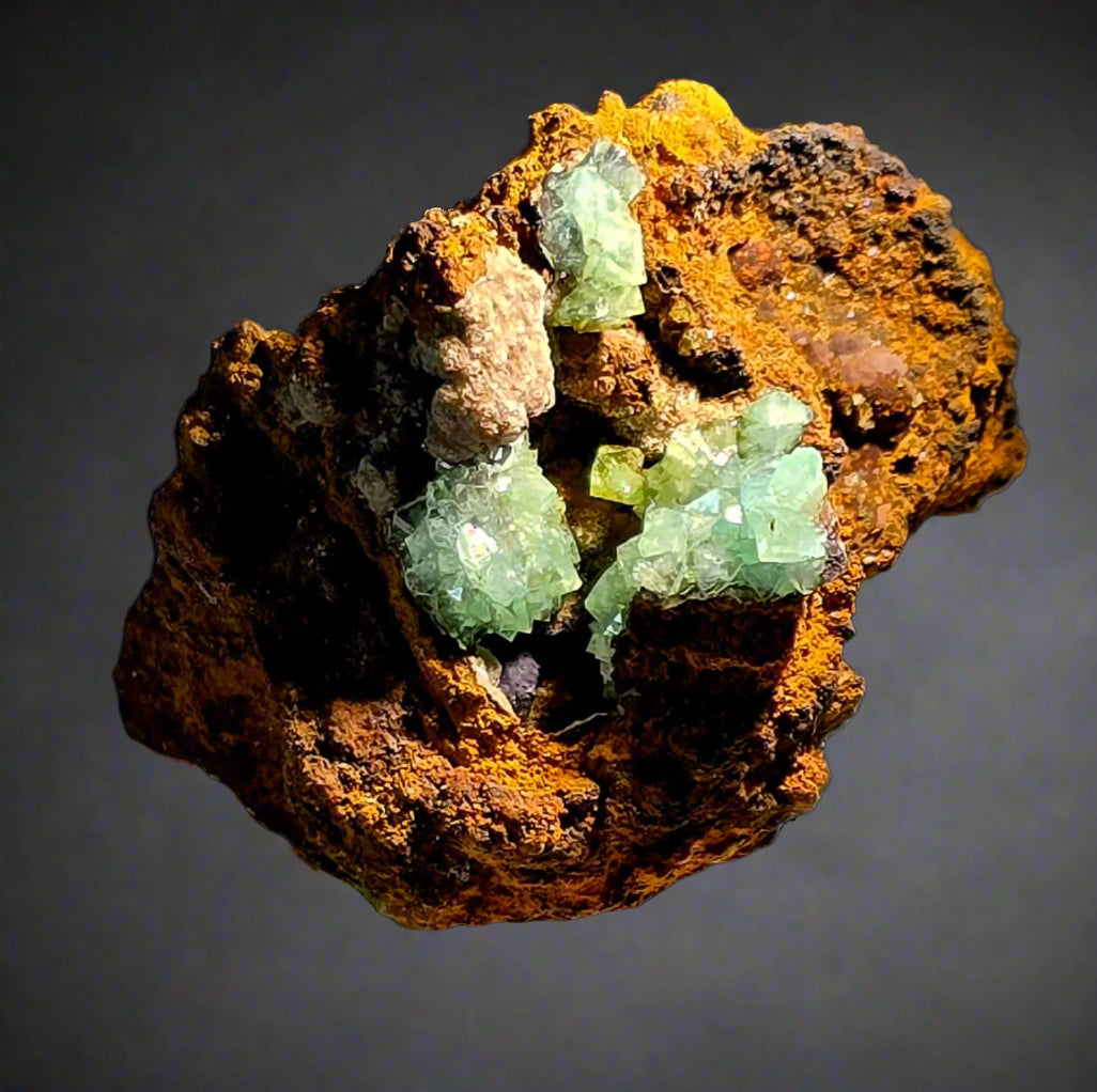 ADAMITE VARIETY CUPROADAMITE (miniature)