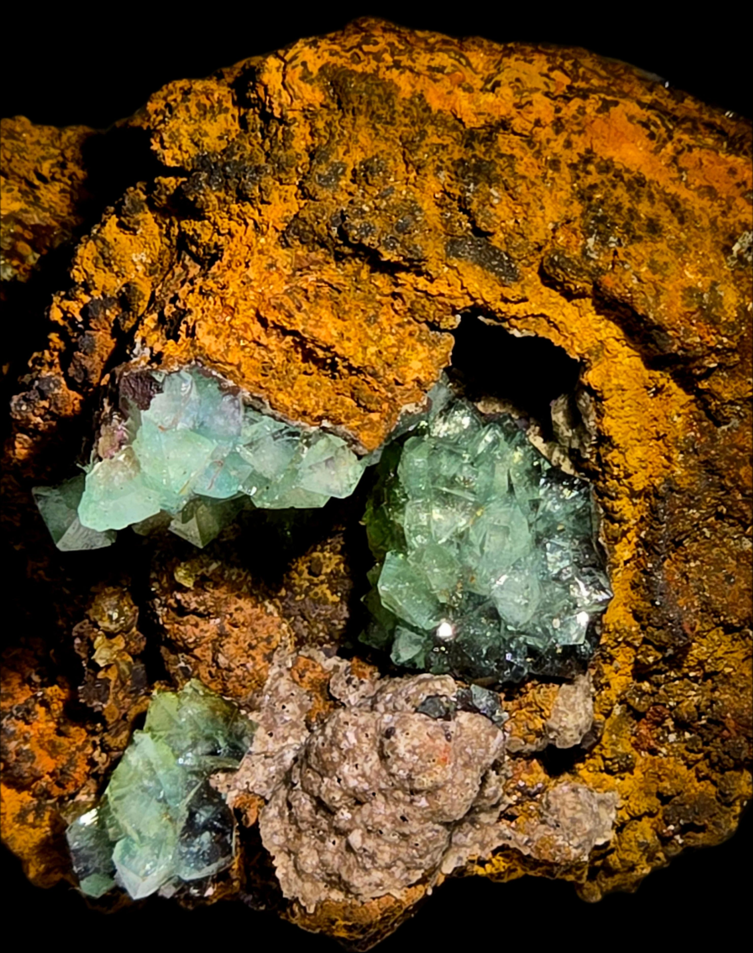 ADAMITE VARIETY CUPROADAMITE (miniature)