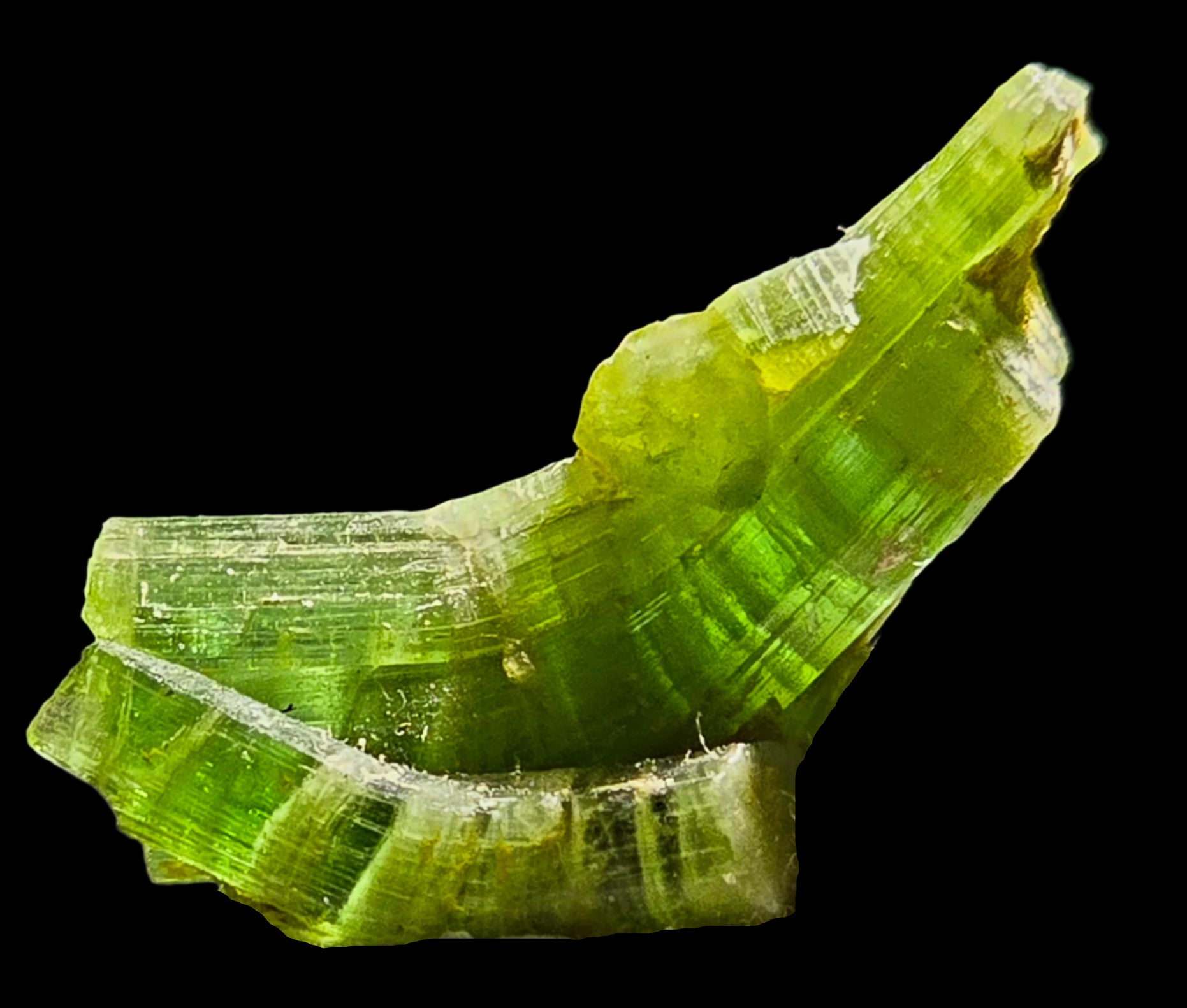 TOURMALINE CLUSTER BENDED GREEN (thumbnail)