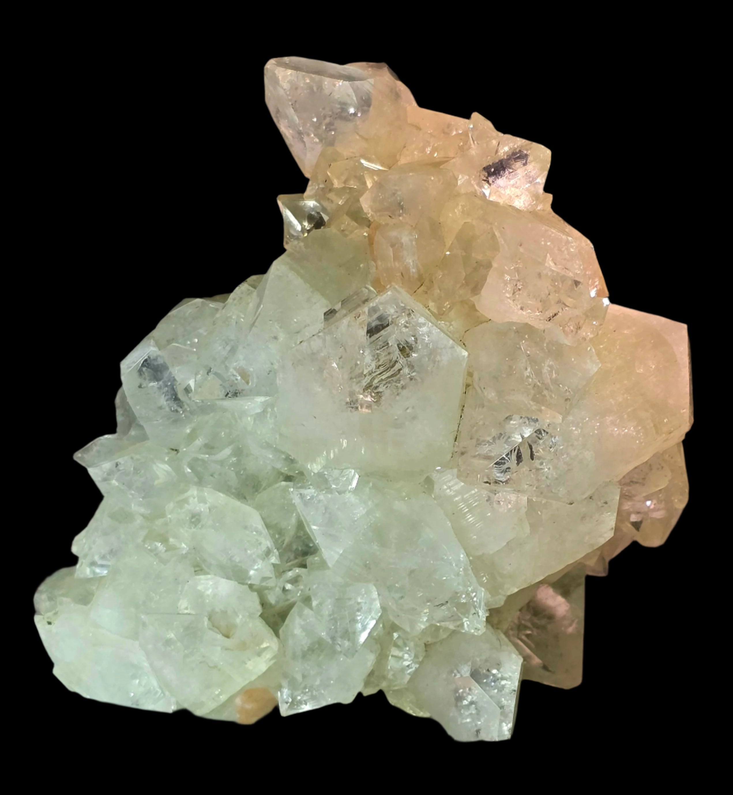 APOPHILLITE with STILBITE (cabinet)