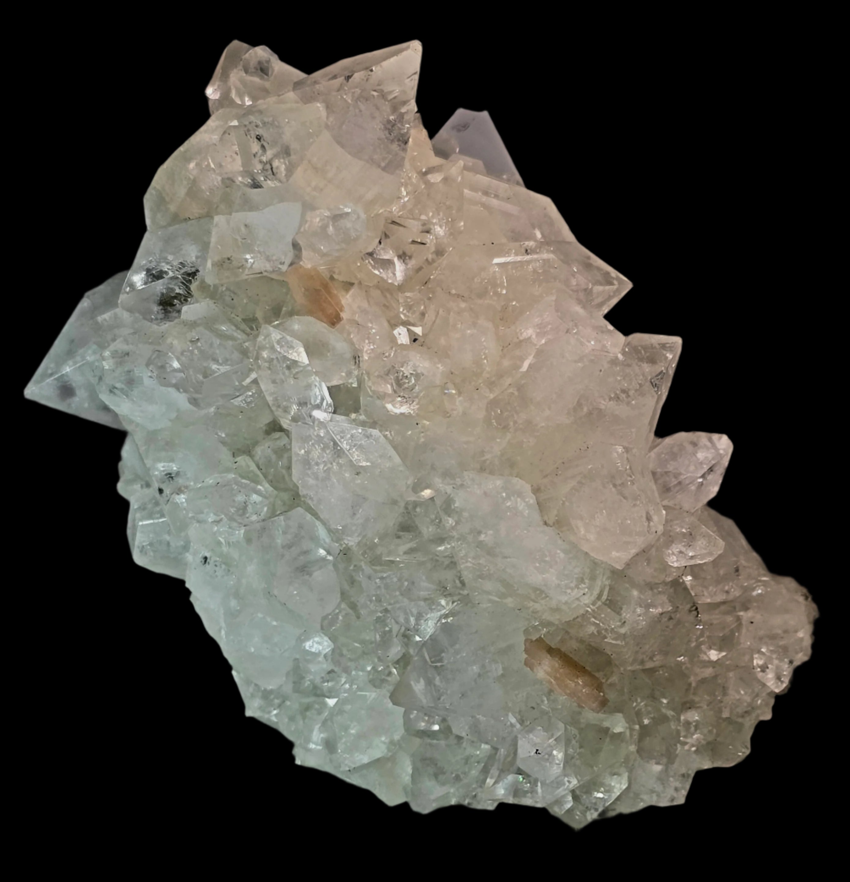 APOPHILLITE with STILBITE (cabinet)