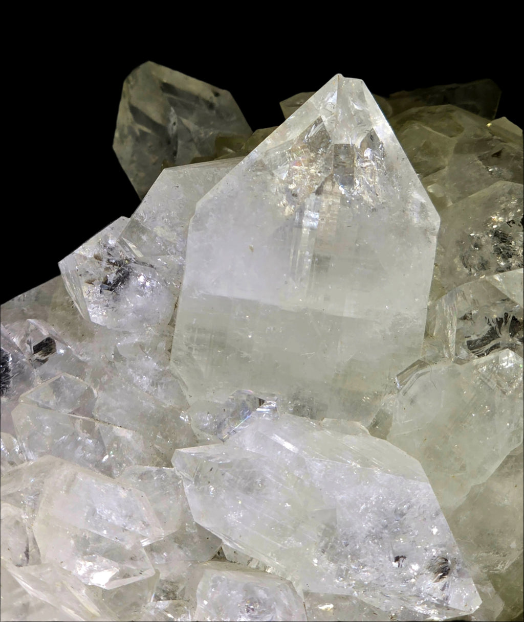APOPHILLITE with STILBITE (cabinet)